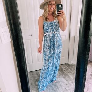 TART Belted Maxi Dress